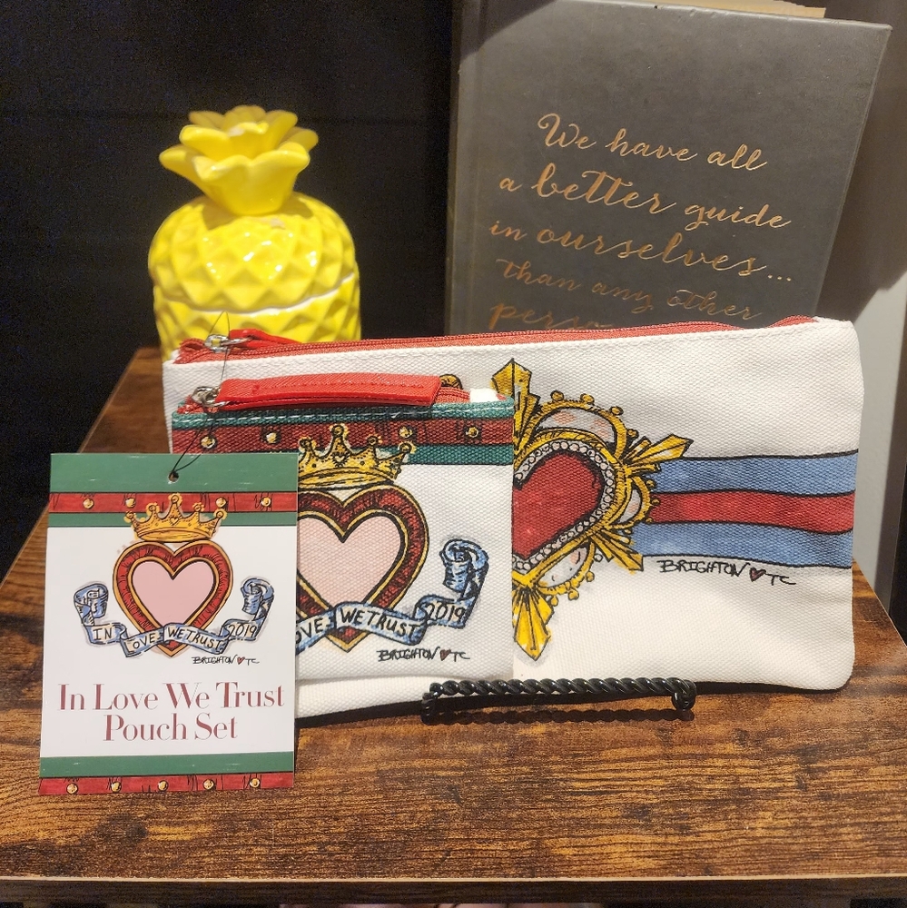 Brighton In Love We Trust Pouch Set